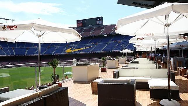 El Camp Nou se convierte en restaurante y terraza de copas