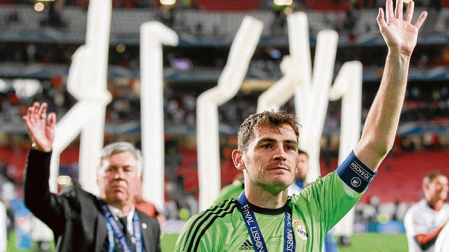 Casillas desea seguir en el Madrid, piensa que será titular