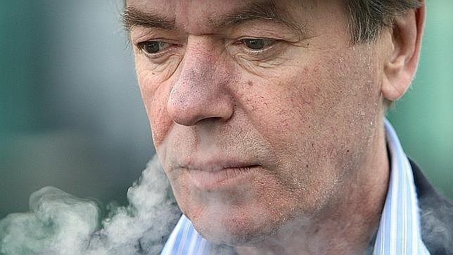 Martin Amis, en un acto promocional en Barcelona