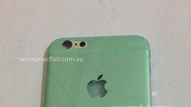 Aparece una imagen de la presunta carcasa trasera del nuevo iPhone 6
