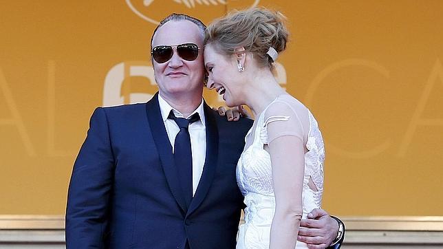 Uma Thurman y Quentin Tarantino, pareja veinte años después de «Pulp Fiction»