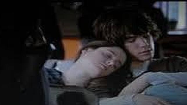 Pilar López de Ayala y Unax Ugalde en el Metro