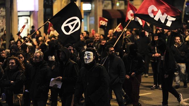 Los movimientos anarquistas cuentan con 500 centros de okupación en Barcelona