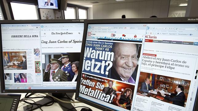 Así tratan los medios extranjeros la abdicación de Juan Carlos I
