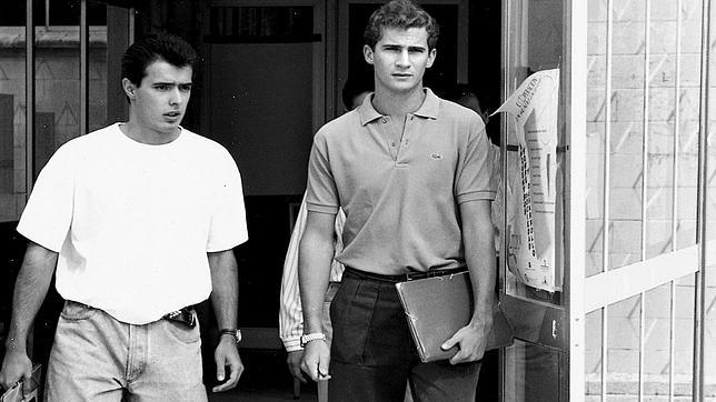 Don Felipe en la Facultad de Derecho en la Universidad Autónoma de Madrid en el campus de Cantoblanco