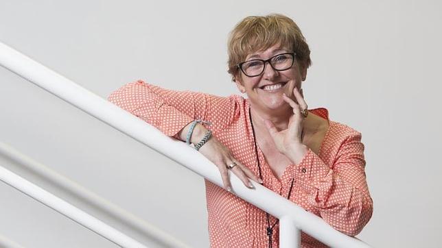 Carmen Estrada, en el Centro de Emprendores de Getafe