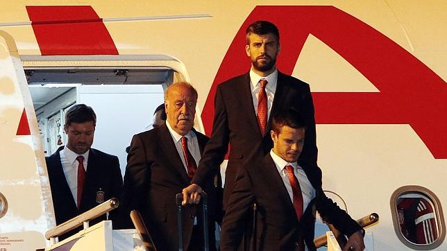 España, recibida al grito de «Brasil, Brasil»