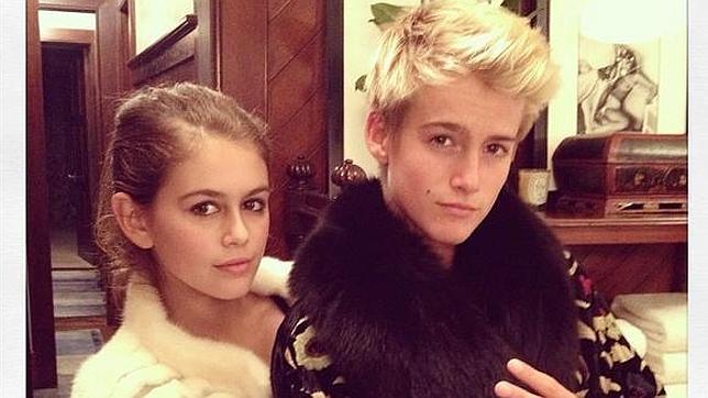 Los hijos modelos de Cindy Crawford