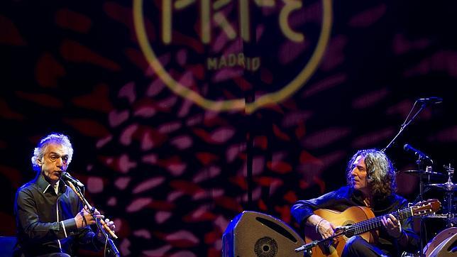 Actuación de Omar Faruk y Tomatito en el Teatro Circo Price