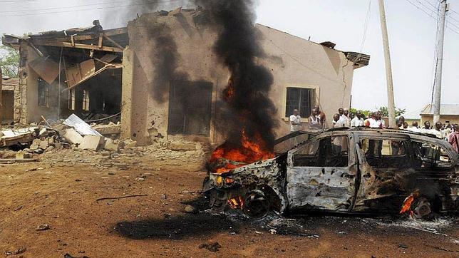 Al menos 8 muertos en el ataque a varias iglesias de Nigeria