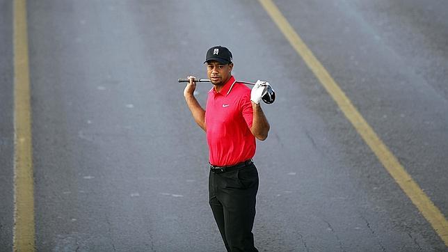 Tiger Woods, en el acto de promoción de un evento en Turquía