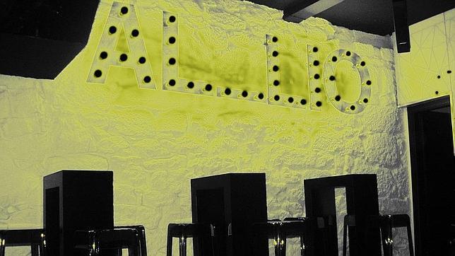Interior del local pontevedrés Al Lío
