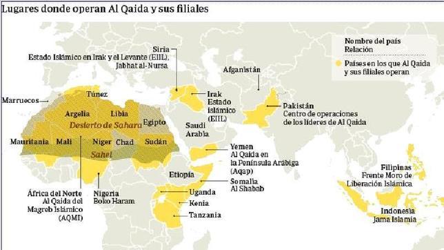 Las permeables fronteras africanas juegan a favor de los terroristas