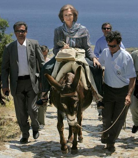 Grecia espera a la Reina Sofía