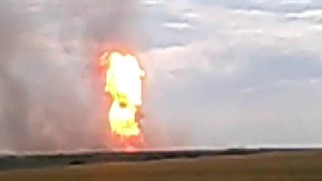 Explota en Ucrania un gasoducto que transporta gas ruso a Europa