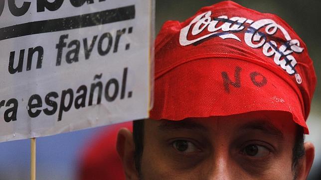 Las ventas de Coca-Cola bajaron un 50% en la zona centro por el boicot del ERE