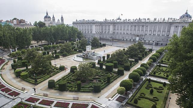 El Palacio Real y la Plaza de Oriente