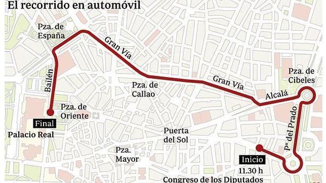 El recorrido que realizarán los Reyes
