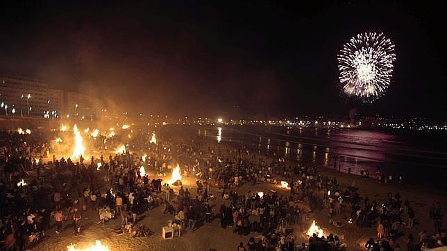 Arrancan las fiestas del San Juan coruñés