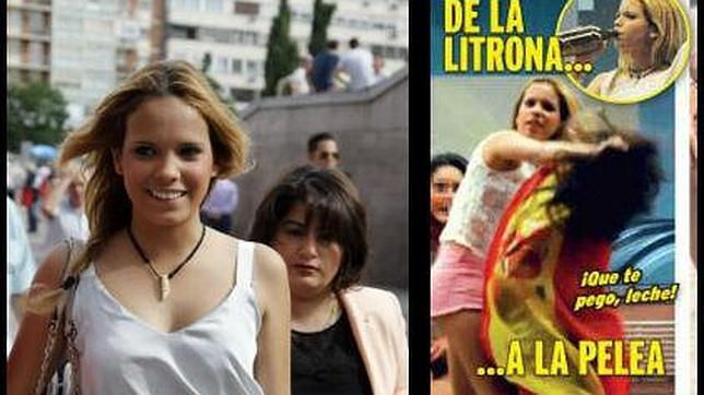 Gloria Camila pega a una chica en plena calle