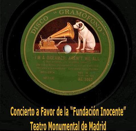 El «Gramóphono de la Abuela» presenta un concierto benéfico a favor de la «Fundación Inocente»