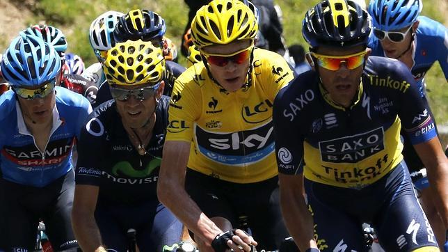 Estos son los equipos que arroparán a Contador, Valverde y Froome en el Tour
