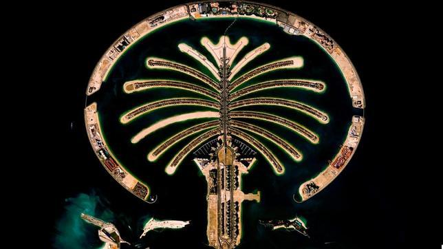 The Palm Jumeirah. Foto tomada el 2 de enero