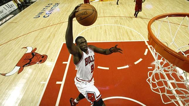 Luol Deng, en su época en los Bulls