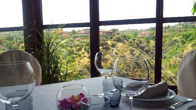 Preciosas vistas desde el restaurante «Hierbabuena»