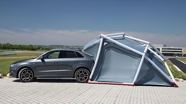 Q3 Camping Tent, con la casa a cuestas