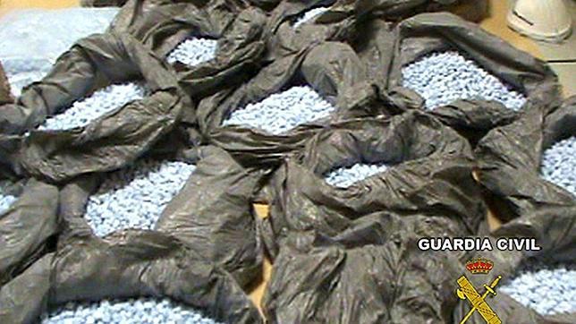 Redada de drogas sintéticas realizada en Ibiza por la Guardia Civil