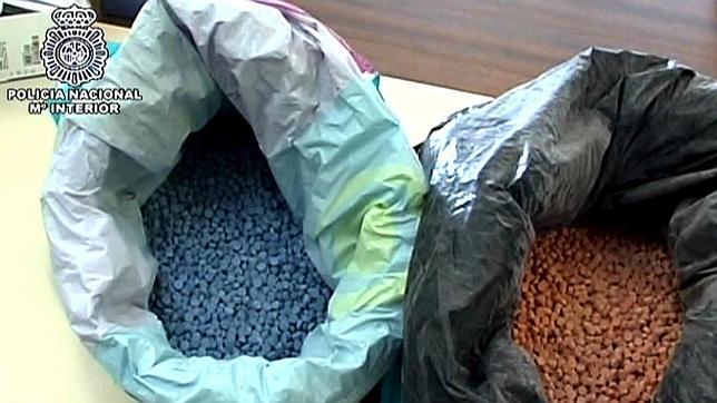 Estupefacientes incautados en una operación policial