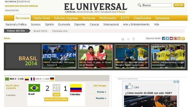 Una empresa española compra el periódico venezolano El Universal