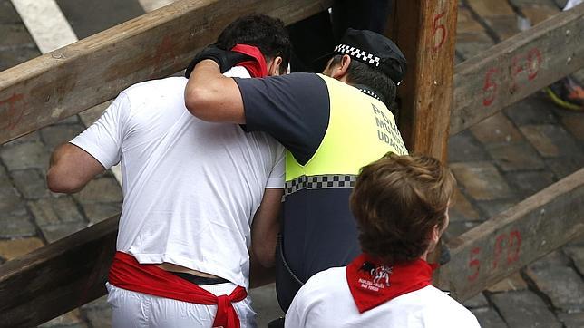 Cambio multa por cordón policial en el encierro