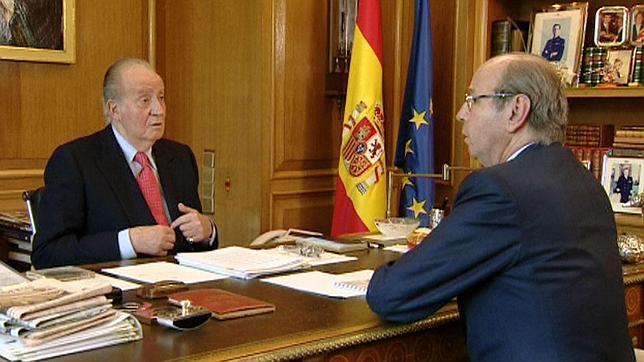 Don Juan Carlos se despide de Spottorno y sus hombres de confianza con una cena