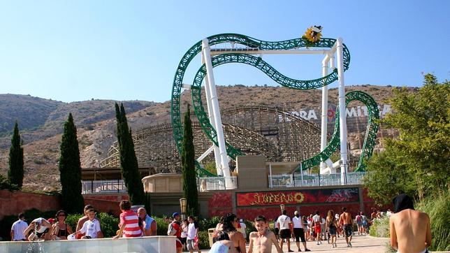 La atracción «Inferno» se instaló en 2007 en Terra Mítica y es la más nueva del parque