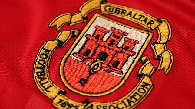 El escudo de la federación de Gibraltar