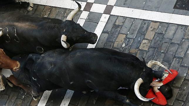 Limpio encierro de los temidos Jandilla