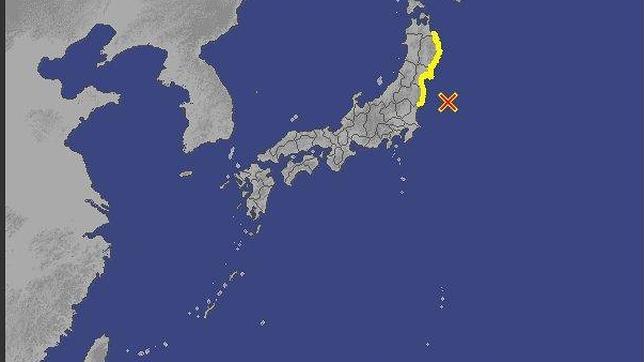 Las autoridades japonesas no esperan daños tras el seísmo de 6,8 grados cerca de la costa