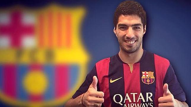El Barça hace oficial el fichaje de Luis Suárez
