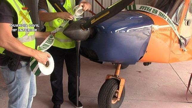 Las avionetas que usaban para pasar la droga