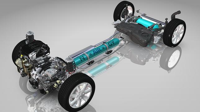 PSA Peugeot Citroën sigue adelante con su tecnología Hybrid Air