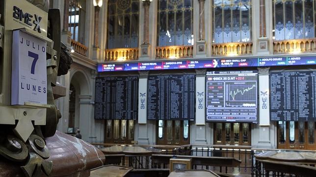 Imagen de la Bolsa de Madrid del 7 de julio