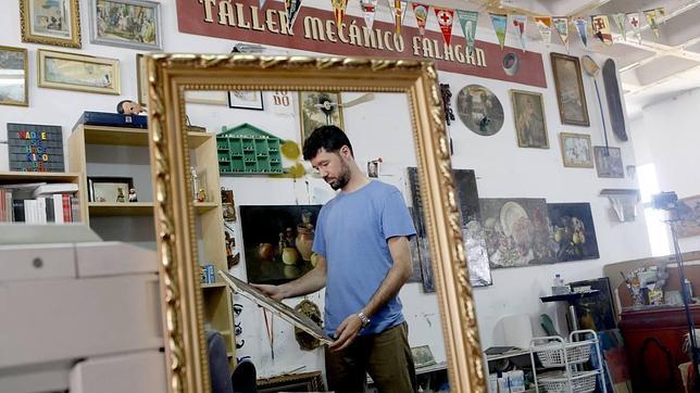 Julio Falagán, con alma de chamarilero