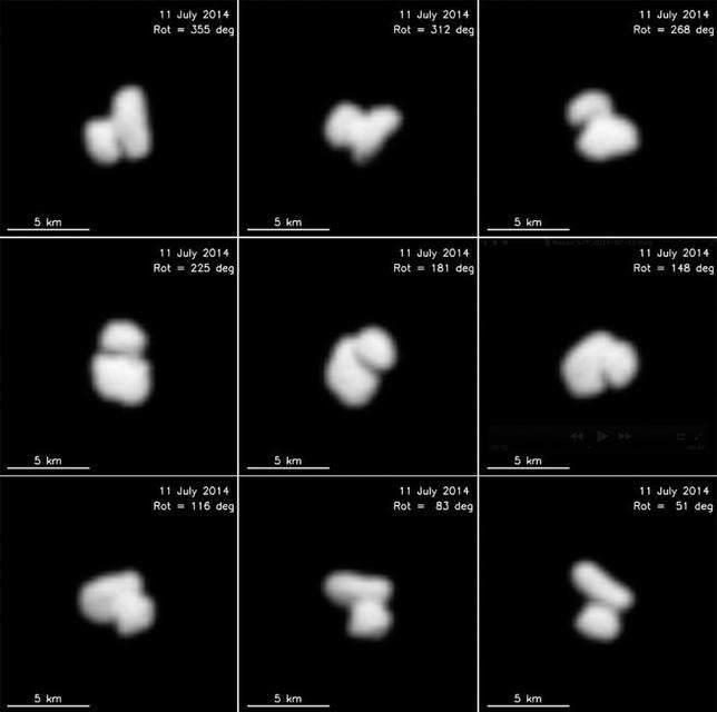 Sorpresa: el cometa donde aterrizará Rosetta es doble