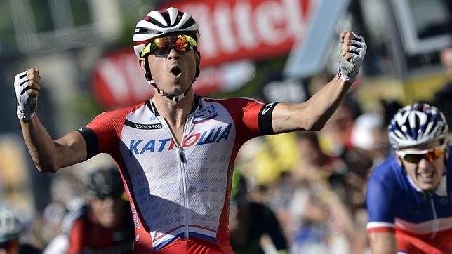 Kristoff mantiene el gafe de Sagan
