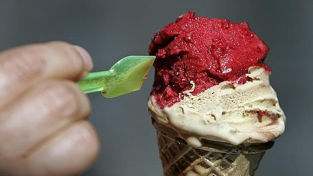 Uber cambia los coches por helados en Barcelona