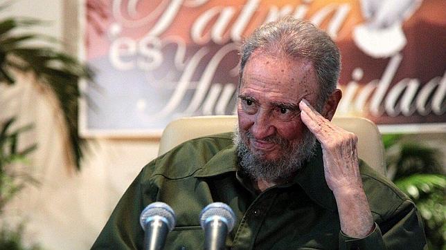 El dictador Fidel Castro, durante una reunión con artistas e intelectuales en La Habana, en julio de 2010