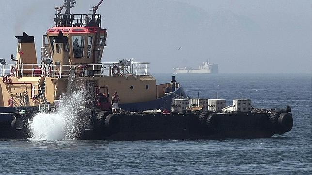 Gibraltar atenta contra un importante patrimonio con los bloques de hormigón