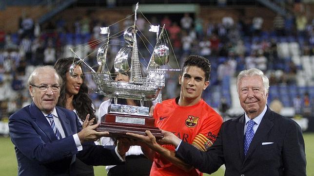 Luis Enrique conquista el Trofeo Colombino con su nuevo Barcelona